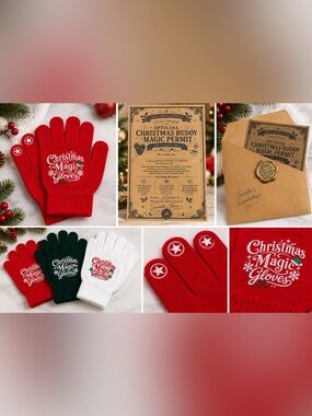 Christmas Magic Gloves